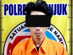 Satresnarkoba Polres Nganjuk Berhasil Tangkap Kurir Sabu Asal Kediri