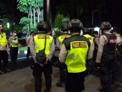 Angka Positif Covid-19 meningkat, Kapolres Nganjuk Gencar Patroli Pamor Keris Sisir Pelanggar Prokes