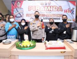 Peringati HPN 2022, Kapolres Situbondo AKBP Andi Sinjaya Sinergi Polri dan Insan Pers
