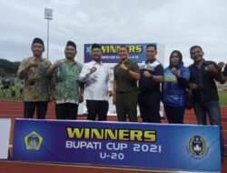Driyorejo Bersatu FC Raih Juara Bupati Cup 2021