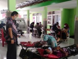 Acara Rutin Donor Darah di Lakukan UPT Puskesmas Jangkar Yang Bekerjasama Dengan PMI