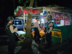 Patroli Blue Light Samapta Polres Situbondo Siaga di Jalur Pantura Pastikan Mudik Aman