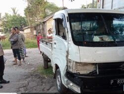 Laka Lantas Beruntun Satu Truk VS Dua Pick Up, Pengendara Sepeda Motor Saiful Arifin Meninggal Dunia