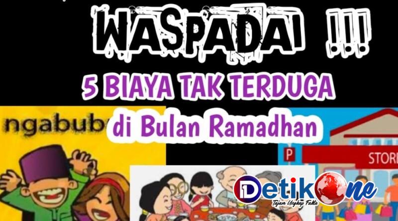 biaya tak terduga di bulan Ramadan