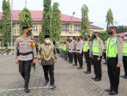 Kapolres Situbondo AKBP Andi Sinjaya Pimpin Apel Gelar Pasukan Ketupat Semeru 2022