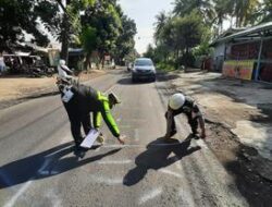 Kecelakan Maut di Jalan Raya Banyuwangi-Situbondo, Korban Tewas di Tempat Akibat Terlindas Truk.