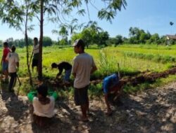 Pemerintah Desa Gayam Kidul Bersama Masyarakat, Melaksanakan Kerja Bakti Bersihkan Lingkungan