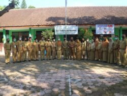 Bupati Dan Disdik Bondowoso Lakukan Monitoring Ujian Pada Hari Pertama.