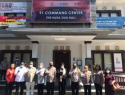 Polri Paparkan Pengamanan dan Penanganan Bencana 91 Command Center Bali ke Deputi Sekjen PBB