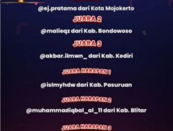 Raih Juara II Se Jawa Timur, Bondowoso Targetkan Ikuti Nominasi Tingkat Nasional