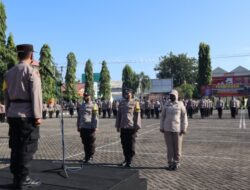 Pimpin Apel Pagi, Wakapolres Situbondo Tekankan Kedisiplinan dan TWT (Tugas Wewenang Tanggung Jawab)