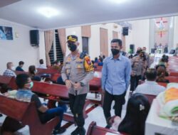 AKBP Andi Sinjaya Berikan Jaminan Keamanan dan Kenyamanan Bagi Umat Kristiani di Situbondo Saat Rayakan Kenaikan Isa Almasih