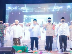 AKBP Andi Sinjaya Bersama Forkopimda Situbondo Dampingi Kunjungan Kerja Menteri BUMN H. Erick Thohir ke Ponpes Salafiyah Syafi’iyah Sukorejo