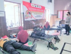 Sambut HUT Bhayangkara ke-76, Polres Situbondo Gelar Bakti Kesehatan Donor Darah
