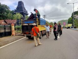 Perketat Pengawasan PMK Polres Pacitan dirikan Posko di Perbatasan Provinsi