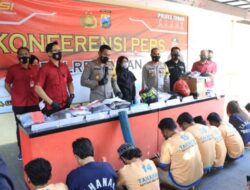 Residivis Narkoba Kembali Diamankan Polres Tuban, Karena Aniaya dan Peras Sopir