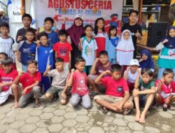 Meriahkan HUT RI yang ke 77, Remaja Masjid Al-ihsan Kalibaru Adakan Lomba Agustusan