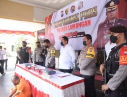 Polres Lamongan Berhasil Ungkap Misteri Kematian Seorang Pegawai Bank di Tempat Parkir RSUD dr.Soegiri