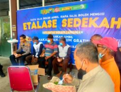 Etalase Sedekah Polres Lamongan, Dari Polri Untuk Masyarakat Lamongan