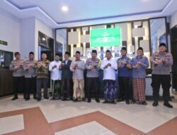 Silaturahmi Polda Jatim dengan PWNU Jawa Timur Wujudkan Harkamtibmas Kondusif