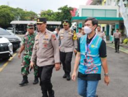 KTT G20 Berlangsung, Wakapolda Jatim Cek Keamanan Pasokan Listrik di PLN Taman