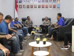 Audiensi Bersama PWI, Kapolres Trenggalek Ungkap Peran Penting Media