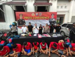 Enam Tersangka Pembobol Gudang Berhasil Ditangkap Satreskrim Polrestabes Surabaya