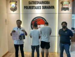 Dua Pengedar Sabu dan Ratusan Ribu Pil Koplo Berhasil Diamankan Polrestabes Surabaya