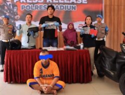 Tersangka Perampokan Dua Minimarket di Madiun Berhasil Diamankan Polisi 