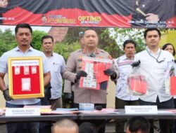 Polres Kediri Kota Berhasil Ungkap 6 Kasus, 15 Tersangka Diamankan