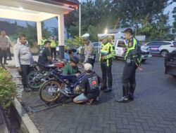 Polres Magetan Amankan Ranmor Modifikasi Berikut Jokinya