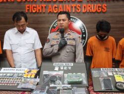 Dalam Tiga Pekan, 11 Tersangka Narkoba Diamankan Polres Malang