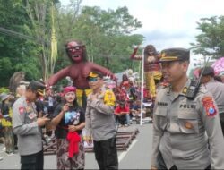 Polres Blitar Berikan Jaminan Keamanan Rangkaian Hari Raya Tahun Baru Saka Bagi Umat Hindhu