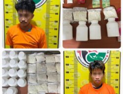 Polres Tulungagung Ungkap Narkoba, Dua Pengedar dan Puluhan Ribu Pil Doubel L Diamankan
