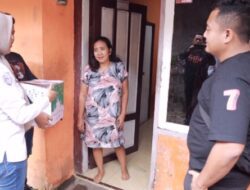 Keluarga Tahanan Yang Kurang Mampu Mendapat Bantuan Sembako Dari Polres Jember 