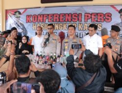 Polres Situbondo Pers Release Operasi Pekat Semeru di Bulan Maret-April 2023