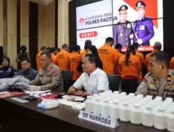 Polres Pacitan Amankan 17 Tersangka Saat Operasi Pekat Semeru 2023