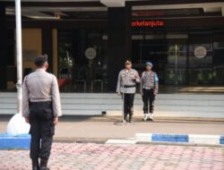 Kapolres Bondowoso Pimpin Apel kesiapan pam Sholawatan Burdah