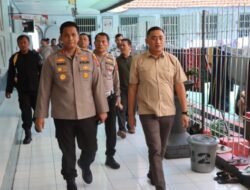 AKBP Bimo Ariyanto, SH. S.I.K Melaksanakan Pengecekan ke Lapas IIB Bondowoso