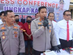Pres Release Polres Bondowoso Ungkap Kasus Pencabulan, 3 Tersangka Berhasil Diringkus
