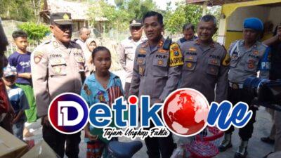 Kapolres Sampang di Dampingi Wakapolres Mengunjungi Anak Pengidap Penyakit Jantung