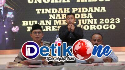 Polres Ponorogo Berhasil Menggagalkan Penyeludupan Sabu ke Rutan