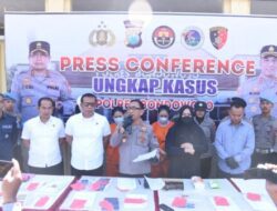 Polres Bondowoso Berhasil Ringkus Tiga Tersangka Kasus Dugaan Penipuan dan Penggelapan 
