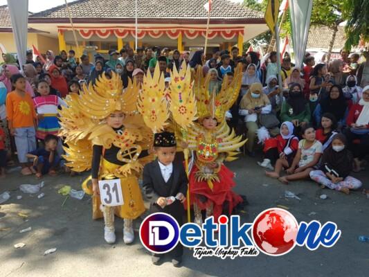 300 Peserta Ikut Gerak Jalan Unik