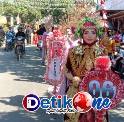 Acara Pawai Budaya Di Kecamatan Jangkar