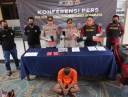Terlibat Curanmor, Polrestabes Surabaya Tangkap Seorang Tukang Tambal Ban