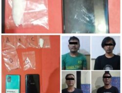 Empat Tersangka Pengedar Narkoba Berhasil Diringkus Polres Madiun Kota