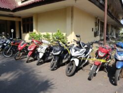 Diduga Hasil Curanmor, Polres Bangkalan Berhasil Amankan Belasan Motor