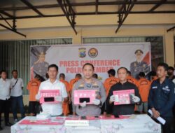 Polres Jember Berhasil Mengamankan 10 Orang Terduga Penyalahgunaan Narkoba, Satu Diantaranya Oknum Perangkat Desa