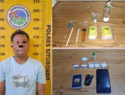 Simpan 6 Gram Sabu, Seorang Warga Talkandang Berhasil Ditangkap Satresnarkoba Polres Situbondo